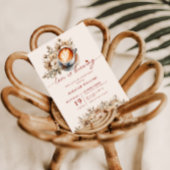 ラブイズブルーイングブライダルシャワーコーヒー&フローラ 招待状