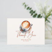 ラブイズブルーイングブライダルシャワーサンキューカード 招待状 (スタンド正面)