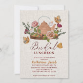 ラブイズブルーイングブライダルルンチョン秋ブライダルシャワー 招待状 (正面)