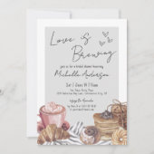 ラブイズブルーイングブランチブライダルシャワー 招待状 (正面)