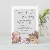 ラブイズブルーイングブランチブライダルシャワー 招待状 (スタンド正面)