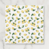 ラブイズブルーイングレモン茶ブライダルシャワー フェイバータグ (裏面)