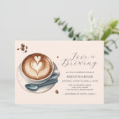 ラブイズブルーイング招待状ブライダルシャワー 招待状 (スタンド正面)