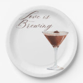 ラブイズブルーイング紙プレート ペーパープレート (正面)