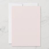 ラブイズブルーイング茶パーティーブライダルシャワー 招待状 (裏面)