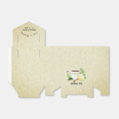 ラブイズブルーイング茶結婚式の引き出物 フェイバーボックス (折り畳みなし)