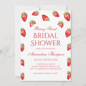 ラブイズベリースウィートブライダルシャワー 招待状 (正面)