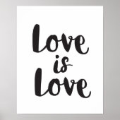 ラブイズラブことわざショートラブ引用文ラブアート ポスター (正面)