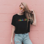 ラブイズラブゲイプライドLGBTQレインボーハート Tシャツ<br><div class="desc">このプライドでやサポートを表示しシンプルてスタイリッシュ、強力なLove Is LoveゲイプライドLGBTQレインボーハートtシャツ。プライドティーは、プライドのイベントやパレード、LGBTコミュニティのサポートを示したい他の大事な行事に最適である。全素晴らし物を愛するカップルや友人のためにゲイプライド!また、素晴らし自分のセクシュアリティと愛はもしゲイ、レズビアン、バイセクシュアル、トランスジェンダーやストレートに関係なく愛であることを世界に知らせるために必要な人のためのギフト！カバー写真クレジット： Ian Dooley</div>