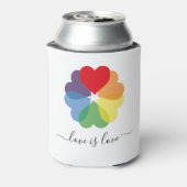 ラブイズラブプライドレインボーハート 缶クーラー (缶裏面)