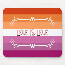 ラブイズラブプライド月マウスパッド マウスパッド