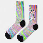 ラブイズラブプライド ソックス (左)