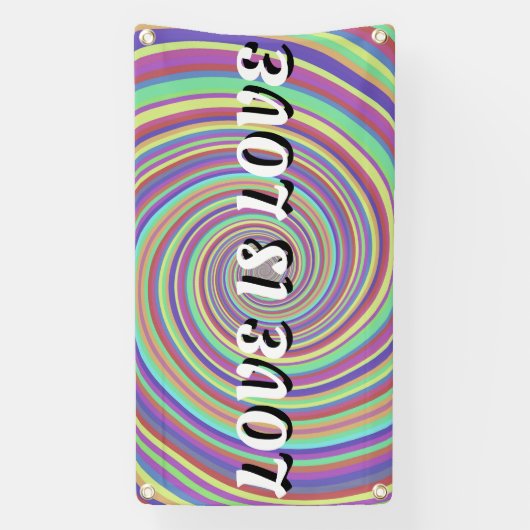 ラブイズラブプライド 横断幕 (縦)