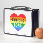 ラブイズラブレインボーハート メタルランチボックス (インサイチュ)