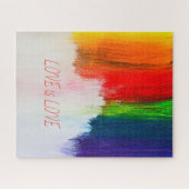 ラブイズラブレインボープライドLBGQT ジグソーパズル (横)