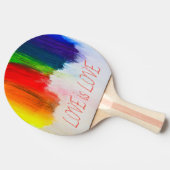 ラブイズラブレインボープライドLBGQT 卓球ラケット (横)