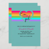 ラブイズラブ招待状 招待状 (正面/裏面)