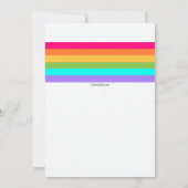 ラブイズラブ招待状 招待状 (裏面)