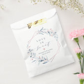 ラブイズ甘いバラ金ゴールドほこりっぽい青い緑 フェイバーバッグ (封をした状態)