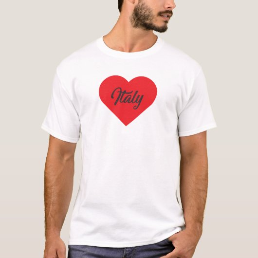 ラブイタリア Tシャツ (正面)