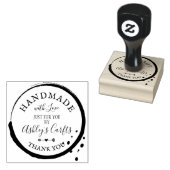 ラブインク汚れ手作りありがとう ラバースタンプ (押印)