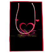 ラブインザダークネス抱き枕 ミディアムペーパーバッグ (正面)