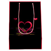 ラブインザダークネス抱き枕 ミディアムペーパーバッグ (裏面)