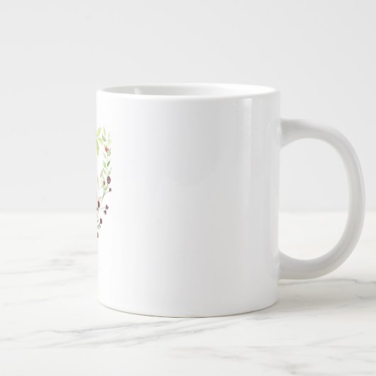 *~*ラブインテンシエーモトフローラハートリース ジャンボコーヒーマグカップ (右)