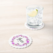 *~*ラブインテンションエモトフローラリースコースター ペーパーコースター (インサイチュ)