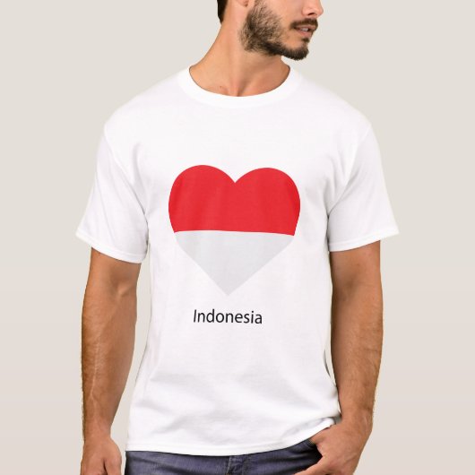 ラブインドネシア Tシャツ (正面)