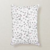 ラブインペリボヘミアンシックフローラボホガール アクセントクッション (正面(垂直))