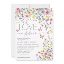 ラブイン開花バタフライブライダルシャワー