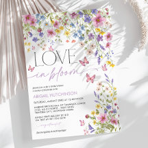 ラブイン開花バタフライブライダルシャワー