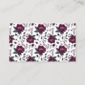 ラブイン開花フラワーズバーガンディークリームレシピ エンクロージャーカード (裏面)