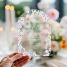 ラブイン開花フローラピンクパープルブライダルシャワー