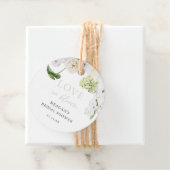 ラブイン開花ブライダルシャワーありがとう好意 フェイバータグ (インサイチュ)