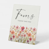 ラブイン開花ブライダルシャワーペデスタルサインを引き立てる 台座サイン (正面)