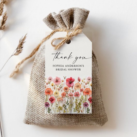 ラブイン開花ブライダルシャワーラウンドメッセージカード ギフトタグ