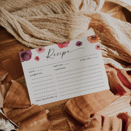 ラブイン開花ブライダルシャワーレシピ