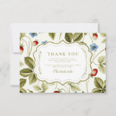ラブイン開花ブライダルシャワー サンキューカード (正面)