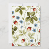 ラブイン開花ブライダルシャワー 招待状 (裏面)