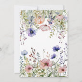 ラブイン開花ブライダルシャワー 招待状 (裏面)