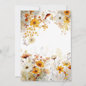 ラブイン開花ブライダルシャワー 招待状 (裏面)