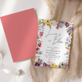 ラブイン開花春フローラブライダルシャワー 招待状