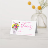 ラブイン開花結婚フローラ プレイスカード (正面)