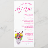 ラブイン開花結婚フローラ メニュー (正面)