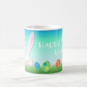 ラブイースターハッピーイースター狩りカウトバニー コーヒーマグカップ (中央)