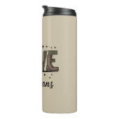 ラブウア退役軍人デイ誇りを持った軍隊退役軍人デイ タンブラー (回転右)