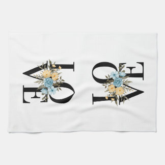 ラブウィズフラワーズデザイン キッチンタオル