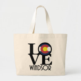 ラブウィンザーコロラド ラージトートバッグ